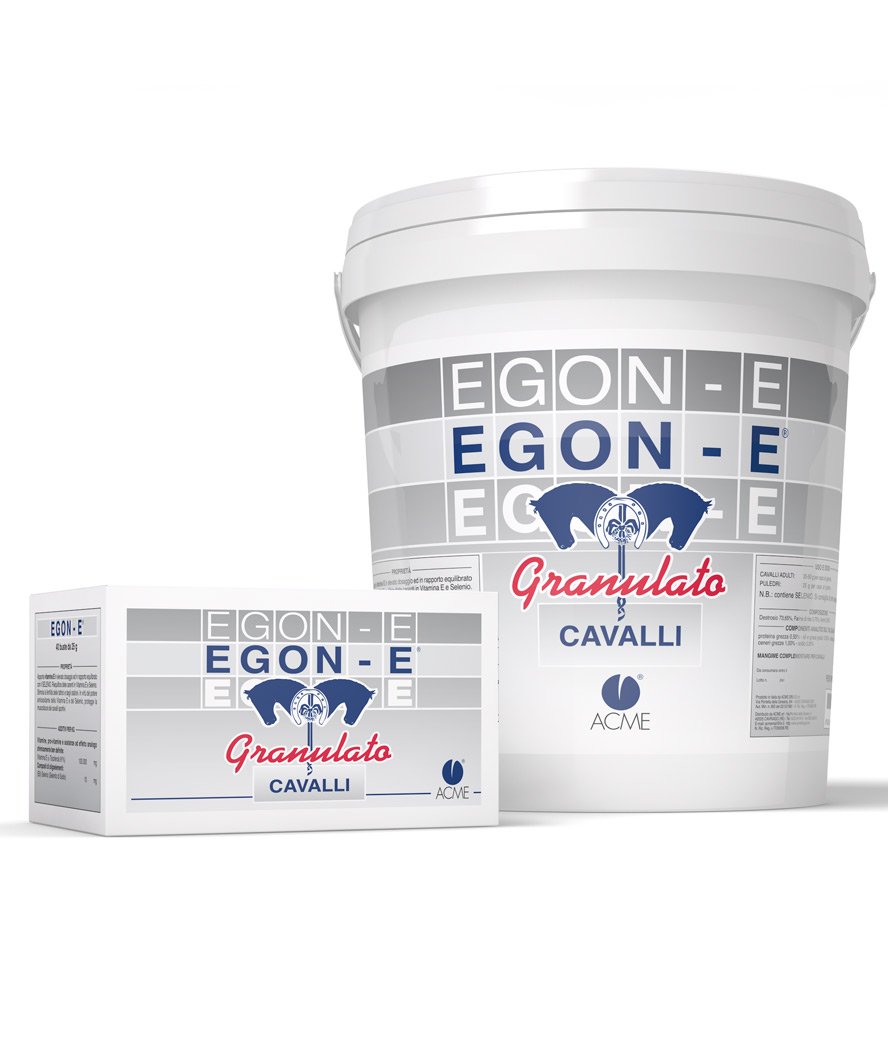 EGON E mangime complementare a base di Vitamina E e Magnesio 40 buste da 25 g