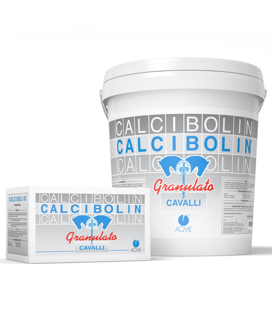 CALCIBOLIN mangime complementare a base di Calcio, Fosforo e aminoacidi