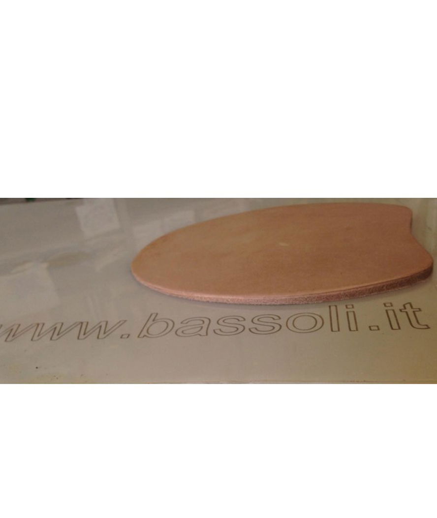 PROMOZIONE Soletta rialzata in cuoio per cavalli n. 2 pezzi
