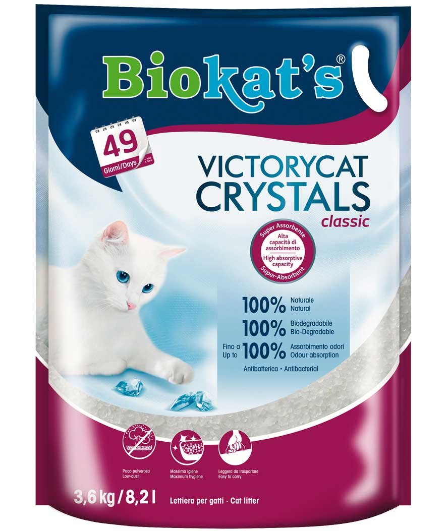 Biokat's Victorycat Crystals classic lettiera per gatti 3,6 kg