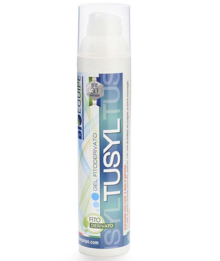 Tusyl gel defaticante e lenitivo con Arnica, Calendula, Cannella e Iperico per tensioni muscolo-tendinee e articolari 100ml
