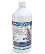 Immuno360b mangime complementare liquido per cavalli da 1 lt