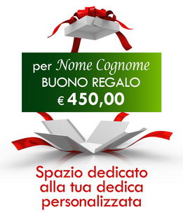 BUONO REGALO DA 450 euro. Niente più regali sbagliati!