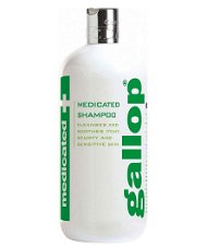 Gallop Medicated Shampoo cavalli con pelle secca, allergica e sensibile 500 ml