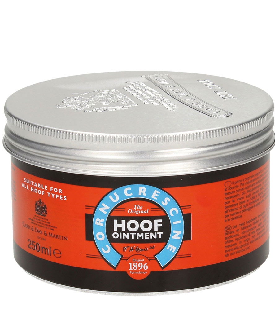 Cornucrescine Original Hoof Ointment accelera la crescita sana degli zoccoli 250 ml