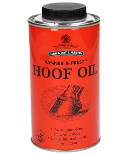 Olio per zoccoli sani con proprietà antibatteriche Vanner & Prest Hoof Oil 1000 ml