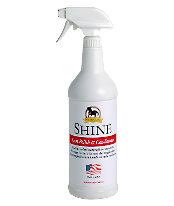 VETROLIN SHINE lucidante del pelo e districante di coda e criniera 946 ml