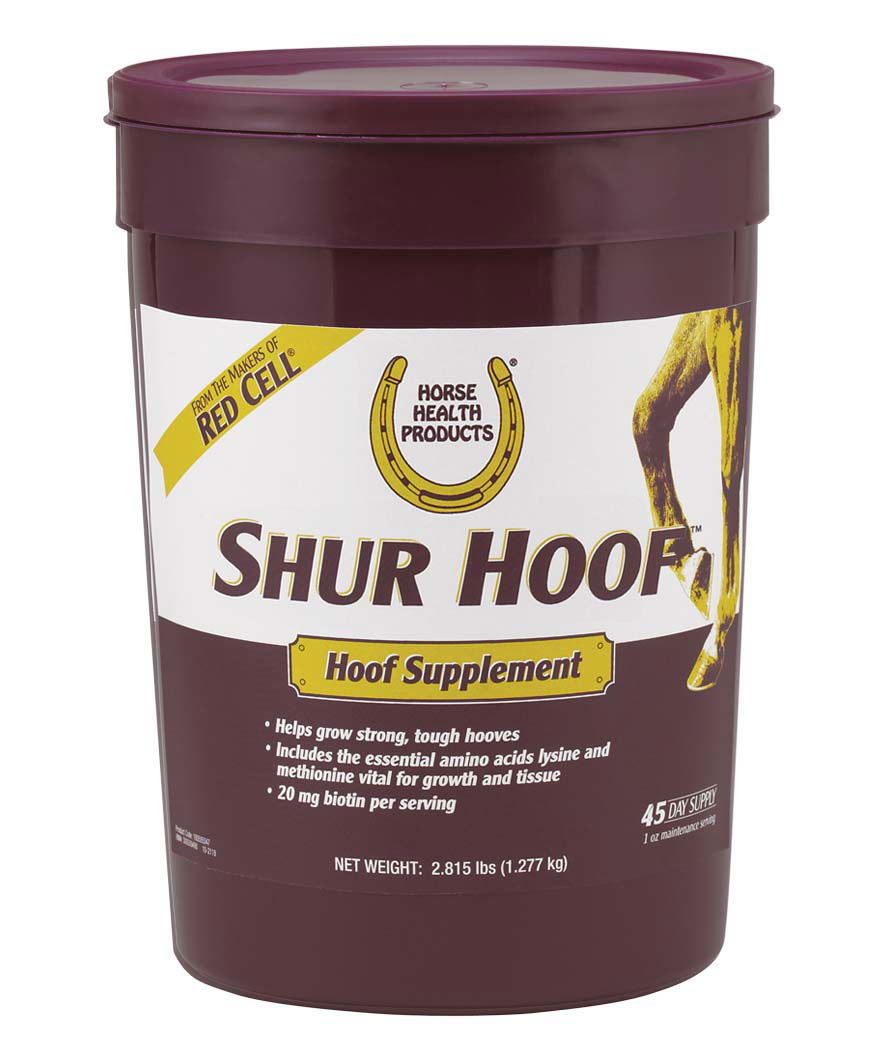 Shur Hoof Supplement Mangime complementare indicato per cavalli che necessitano di migliorare la condizione degli zoccoli 1,277 kg