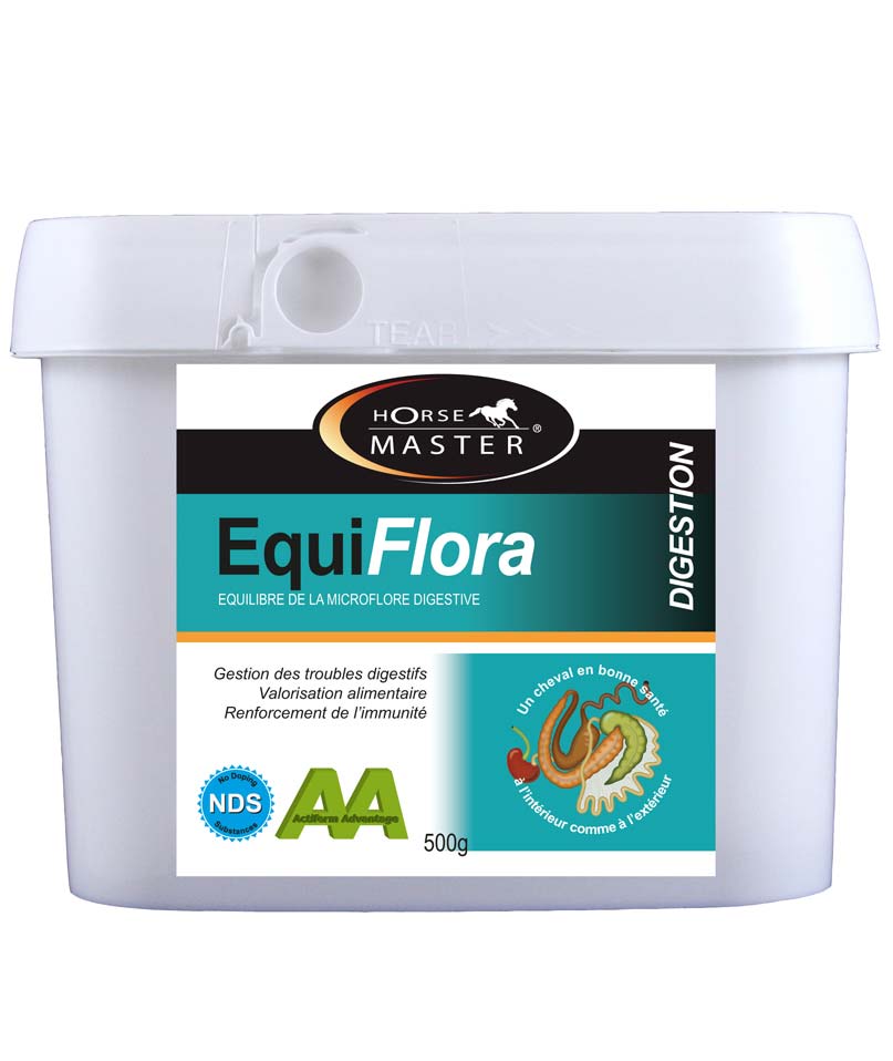 Equi Flora Mangime complementare indicato per cavalli con problemi di assimilazione dei nutrienti 500 g