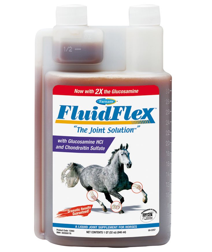 FLUID FLEX Mangime complementare per cavalli indicato per il benessere dell’apparato locomotore 950 ml