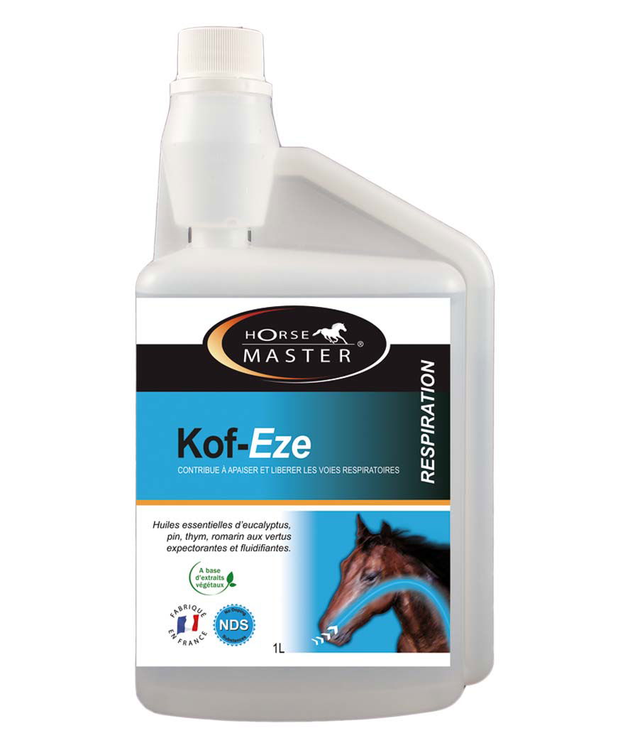 Kof-Eze mangime complementare per cavalli indicato per il benessere dell’apparato respiratorio 1 lt