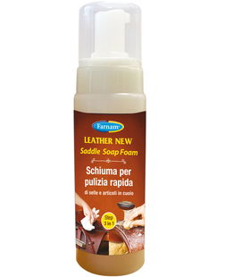 Schiuma per la pulizia rapida della selleria LEATHER NEW FOAM 207 ml