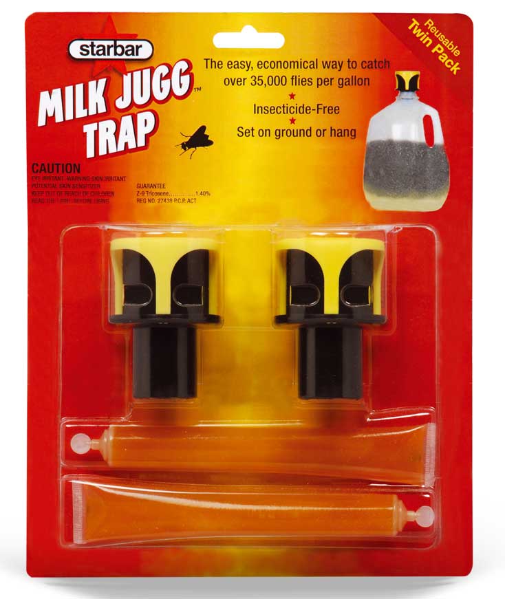 MILK JUGG TRAP Trappola per taniche che si trasformano in trappole anti mosche e insetti volanti