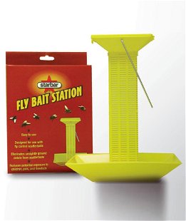 Fly Bite Station dispenser per esche moschicide granulari