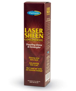 LASER SHEEN CONCENTRATO superlucidante del pelo e districante per coda e criniera 355 ml equivalente a 3,5 l di prodotto finito