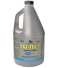 TRI-TEC 14 insettorepellente per cavalli contro tafani mosche e insetti volanti 3,8 litri in tanica