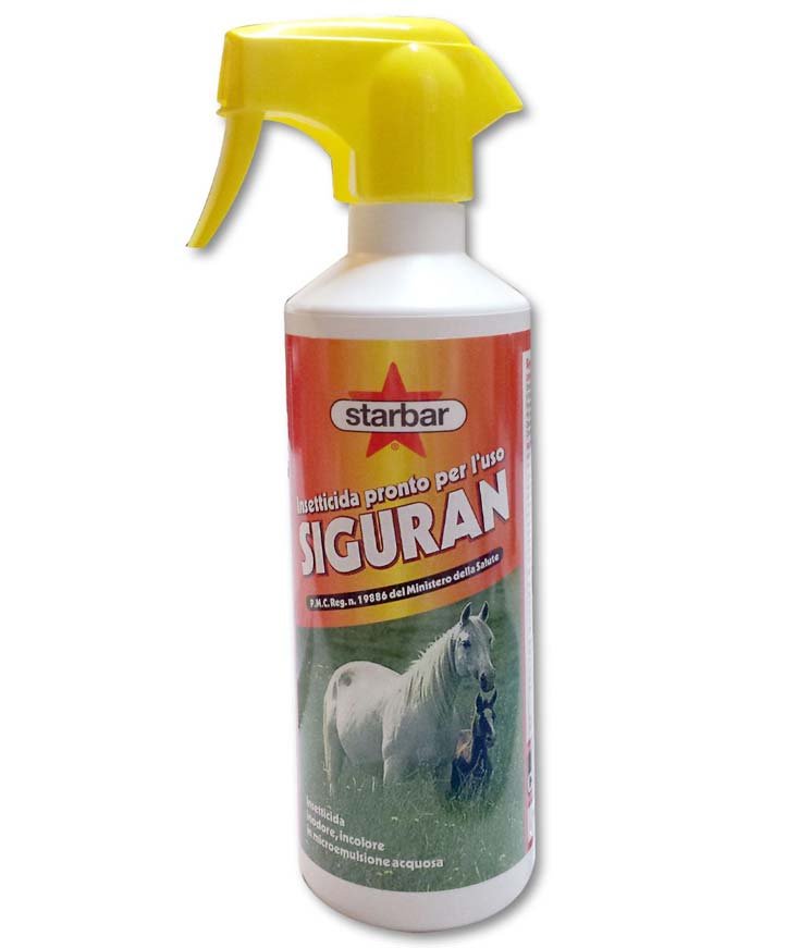 SIGURAN Spray insetticida pronto per l’uso. Inodore, incolore in microemulsione acquosa 400ml