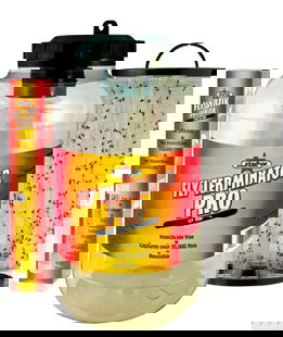 KIT DISINFESTAZIONE insetti volanti interno + esterno scuderia FLY TERMINATOR PRO + BITE FREE + FLY STIK
