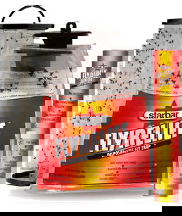 KIT DISINFESTAZIONE insetti volanti interno + esterno scuderia FLY RELIEF + BITE FREE + FLY STIK