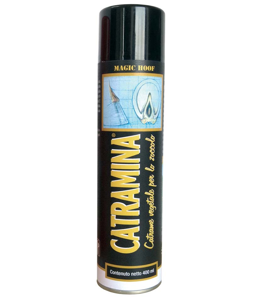 CATRAMINA Spray catrame vegetale per lo zoccolo 400 ml