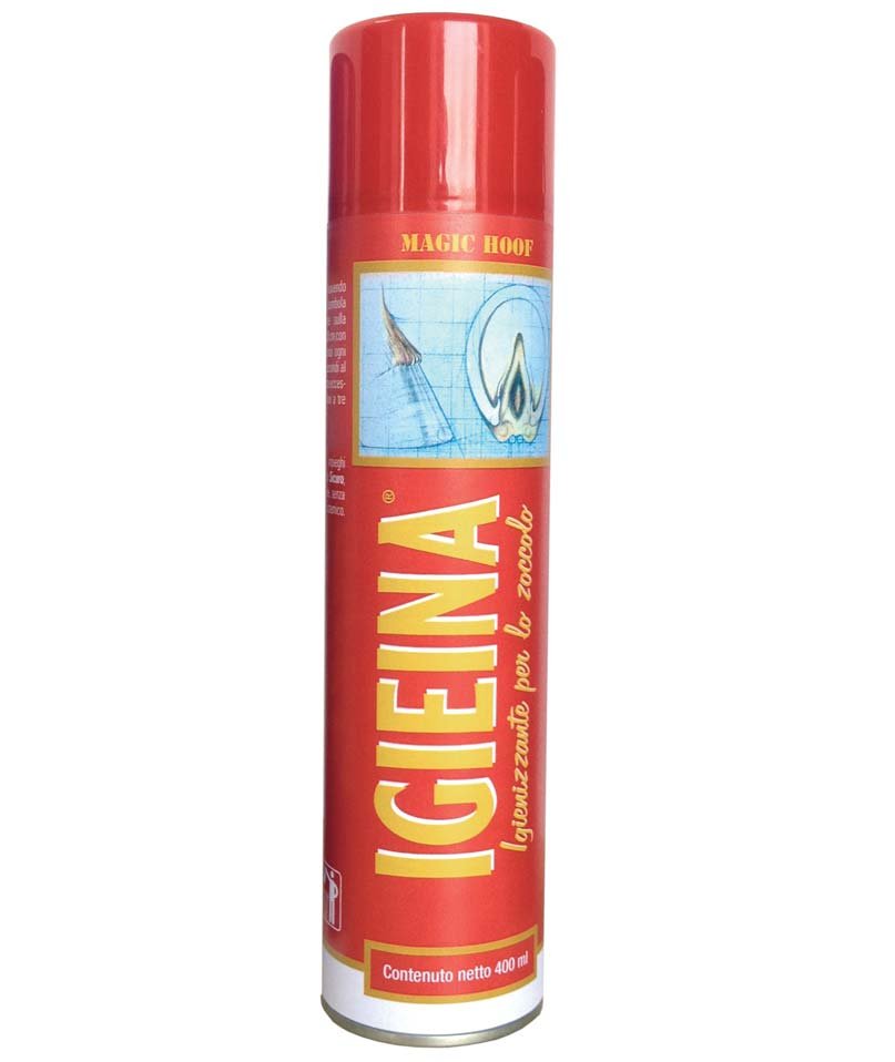 IGIEINA Soluzione igienizzante spray per lo zoccolo 400 ml