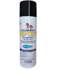 TRI-TEC 14 360° continuous spray insettorepellente per cavalli contro tafani mosche e insetti volanti con filtro solare 425 g