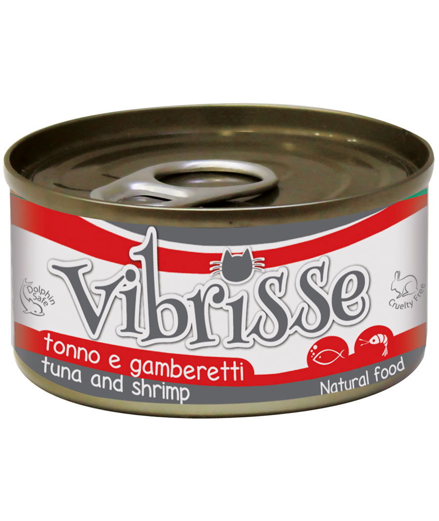 Vibrisse Cat tonno con gamberetti