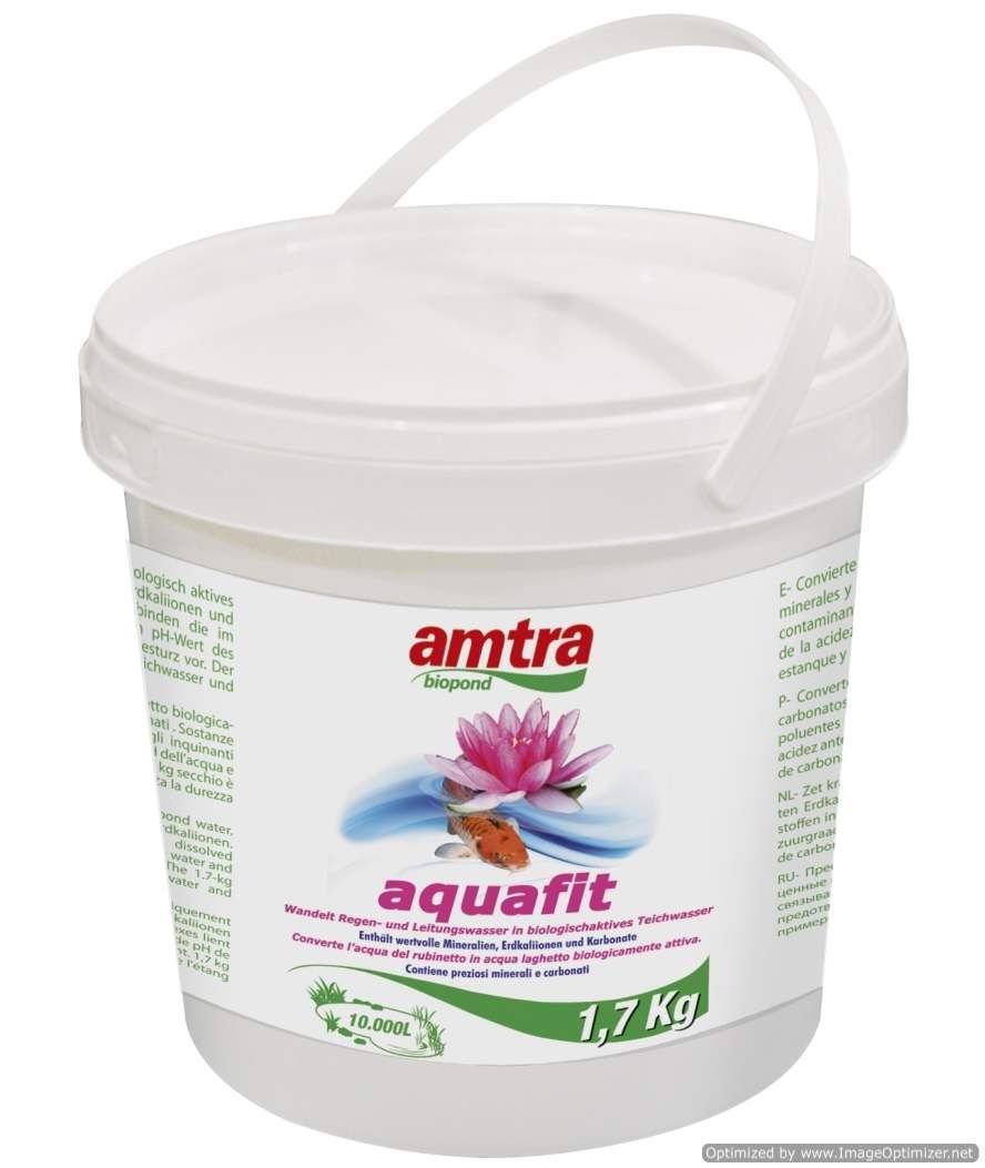 Amtra Biopond Aquafit stabilizzatore parametri pH KH GH per acqua di laghetti 1,7 kg