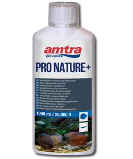 Amtra pro nature plus trattamento naturale dell’acqua per acquari – Biocondizionatore 100% naturale per acquari d’acqua dolce