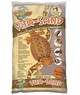 Sabbia naturale del deserto Mojave Mauve Vita Sand Zoo Med 4,5l