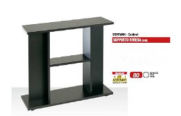 Supporto in legno Amtra System 80 Bianco 80x32x70h