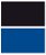 Sfondo doppio nero e blu 45 cm x 15 m