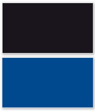 Sfondo doppio nero e blu 60 cm x 15 m