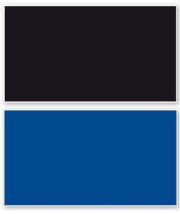 Sfondo doppio nero e blu 60 cm x 15 m