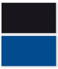 Sfondo doppio nero e blu blister 45x100 cm