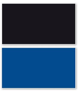 Sfondo doppio nero e blu blister 45x100 cm