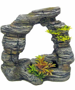 Roccia giapponese 2 Amtra 20,8x11,5x19 cm decorazione per acquario