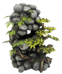 PROMOZIONE Cumolo di rocce e piante Amtra Jupan 14x13x19 cm