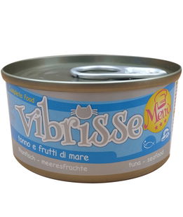 Vibrisse Cat Menu tonno e frutti di mare 24 lattine da 70 g cad.