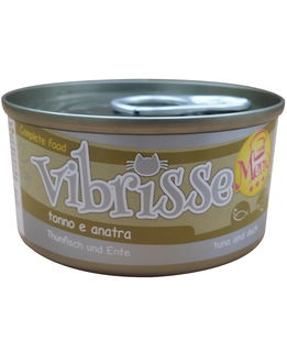 Vibrisse Cat Menu tonno e anatra 24 lattine da 70 g cad.