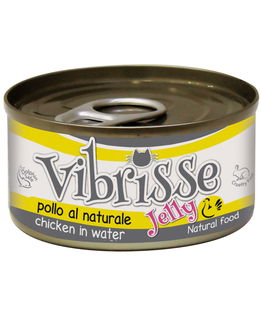 Vibrisse Cat Jelly pollo al naturale 24 lattine da 70 g cad.