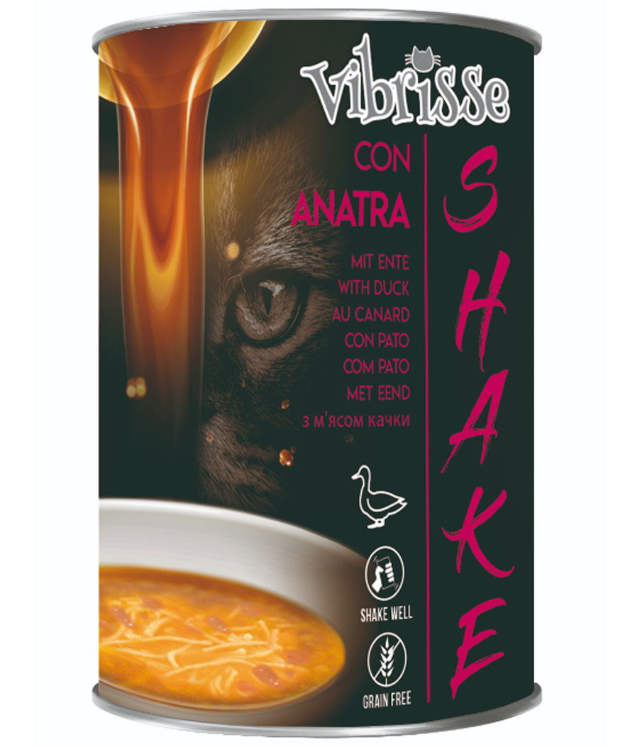 Vibrisse Shake al Anatra 12 lattine da 135 g cad.