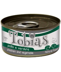 Tobias Dog Pollo e Verdure 24 lattine da 170 g cad.