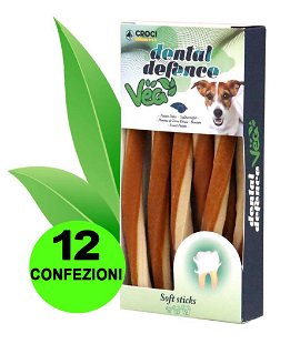 Stick Dental Defence Veg gusto Patata Dolce 12 confezioni da 100 g cad.