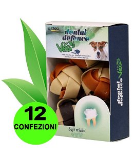 Snack Ball Dental Defence gusto Carrubba e Patata Dolce 12 confezioni da 110 g cad.