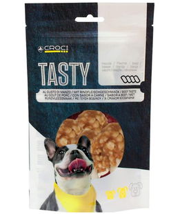 Snack per Cani Tasty ICoscette pollo e riso 12 confezioni da 80 g cad.