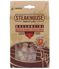 Snack Steakhouse bocconcini di manzo 12 confezioni da 100 g ciascuna