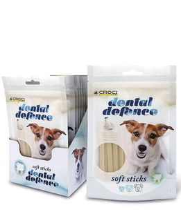 Dental Defence Soft stick latte 15 confezioni da 60 g ciascuna ogni confezione contiene 8 pezzi