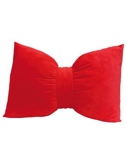 Cuscino Xmas Bow con nastro rimovibile per cani e gatti