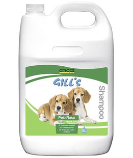 Gill's Shampoo per cani con pelo raso da 5 litri